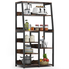 Turdoly Iron Standard Kitchen Microwave Spice Organizer Rack