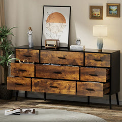 Norvil Living Bedroom Drawer Storage Organizer Dresser
