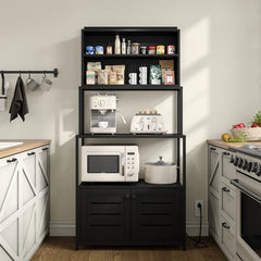 Ravien Hutch Pantry Oven Spice Organizer Rack