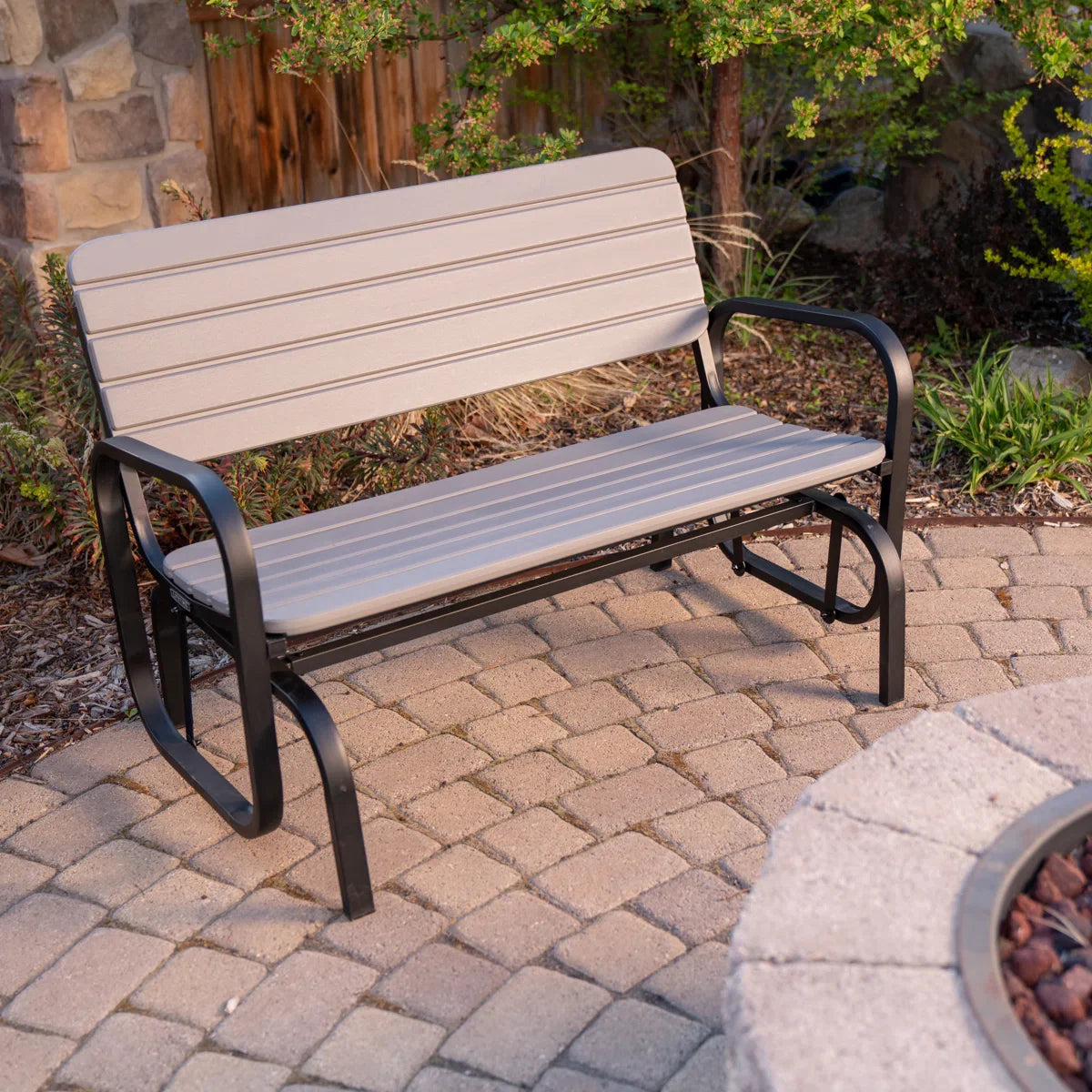 Luvien Outdoor Lawn Park Bench