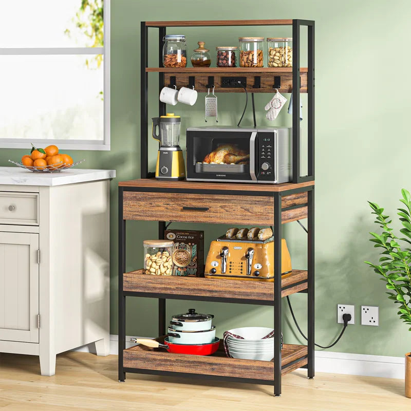 Rozel Microwave Spice Sliders Standard Baker's Kitchen Rack