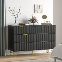 Merionne Dresser Organizer Console Table