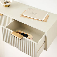 Tironix Floating Drawer Side Table Console