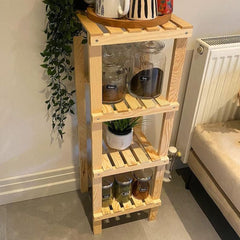 Calren Wood Shelve Organizer
