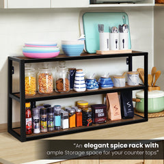 Bout Kitchen Living Room Storage Display Organizer Floating Shelve