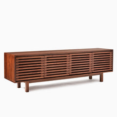 Bryced Living Lounge LED Media Console Table