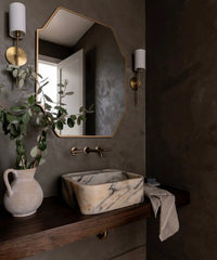 Architectural Hallway Entryway Bathroom Mirror