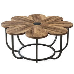 La Creme Living Lounge Coffee Serving Center Table